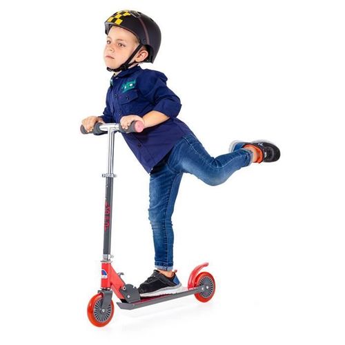 Trottinette Pliante City Scooter Moltó Rouge - Enfant - 2 Roues - Aluminium
