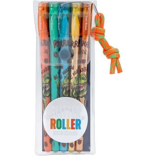 Lot De 5 Stylos Gel À Paillettes Pour Écrire Et Décorer