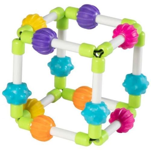 Cube D'activité Quubi - Fat Brain Toys - Multicolore - Bébé - 3 Mois Et Plus