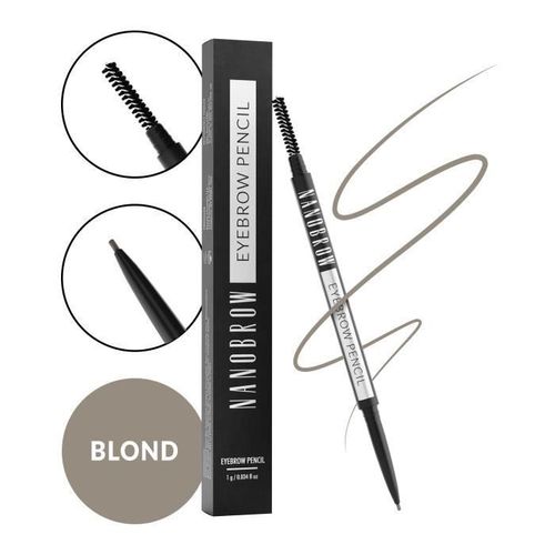 Crayon À Sourcils Nanobrow Eyebrow Pencil Blonde - Des Sourcils Parfaitement Accentués, Comblés Et Définis Multicolore