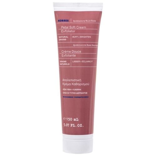 Crème Douce Exfoliante Rose Sauvage - Korres - Gommage Visage 