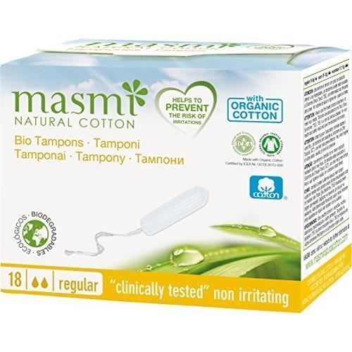Masmi Natural Coton Tampons Bio Classic 80 