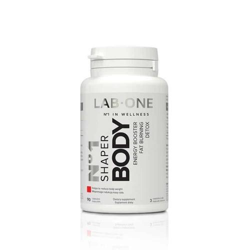 Lab One N°1 Shaper Body (Détox, Combustion Des Graisses, Booster D'énergie) 90 Gélules Végétales 