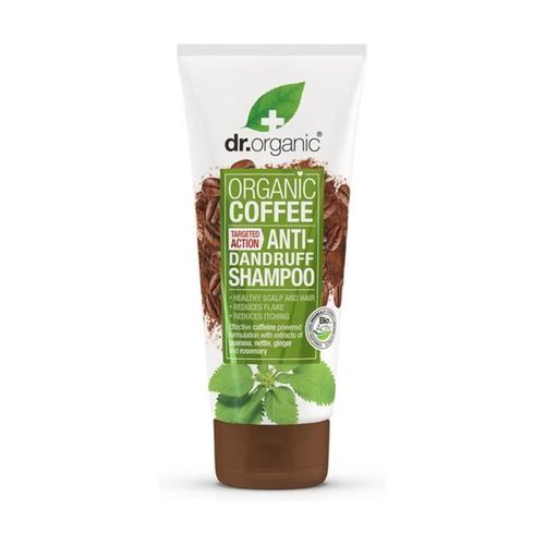 Dr. Organic+Shampooing Anti-Pelliculaire Anti-Pellicules Café Espresso Bio 200 Ml 
