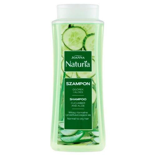 Shampoing Naturia Pour Cheveux Normaux Et Gras Concombre Et Aloe Vera 500ml 