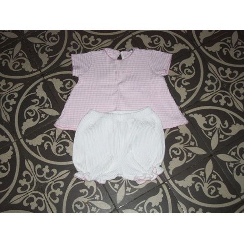 Ensemble Cacharel 6 Mois Tee Shirt Et Culotte