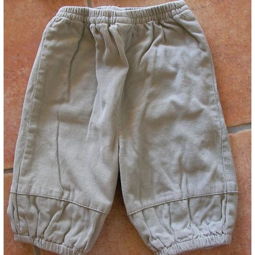 A Pantalons "Tape À L'oeil" Taille 3 Mois 100 % Coton