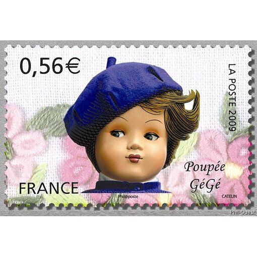 Poupées de collection : poupée Gég&eacu