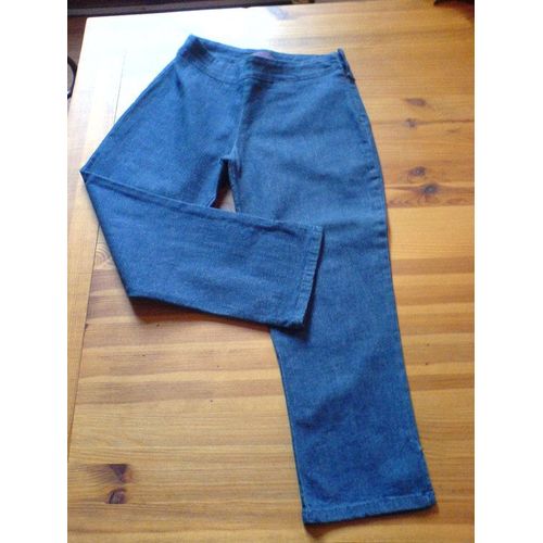 Pantacourt En Jean Stretche Zara