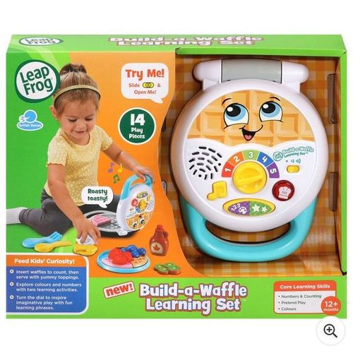 Leapfrog Build A Waffle Learning Set