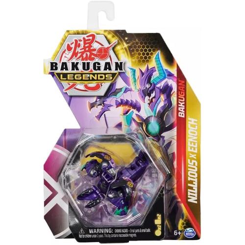 Bakugan Legends 2023 Elemental Rare Nillious X Eenoch 2-Inch Core Collectible Figure And Trading Cards
