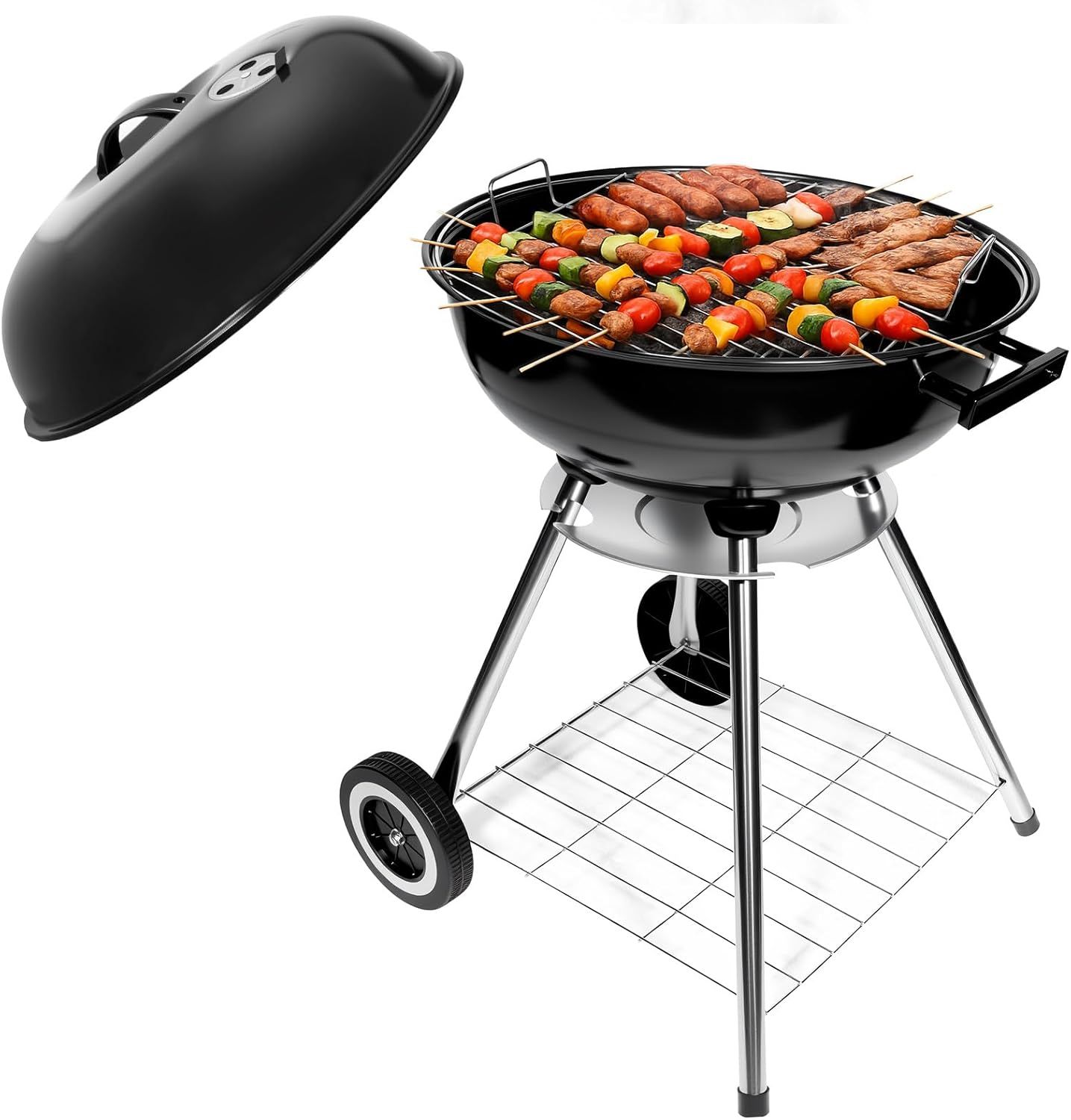 Ulteronixshop-HYCHIKA Barbecue Charbon de Bois, Barbecues à charbon...