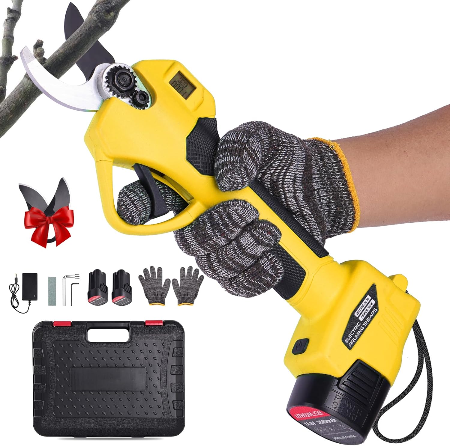 Ulteronixshop-Sécateur Électrique Sans Fil: 35mm Sécateur électriqu...