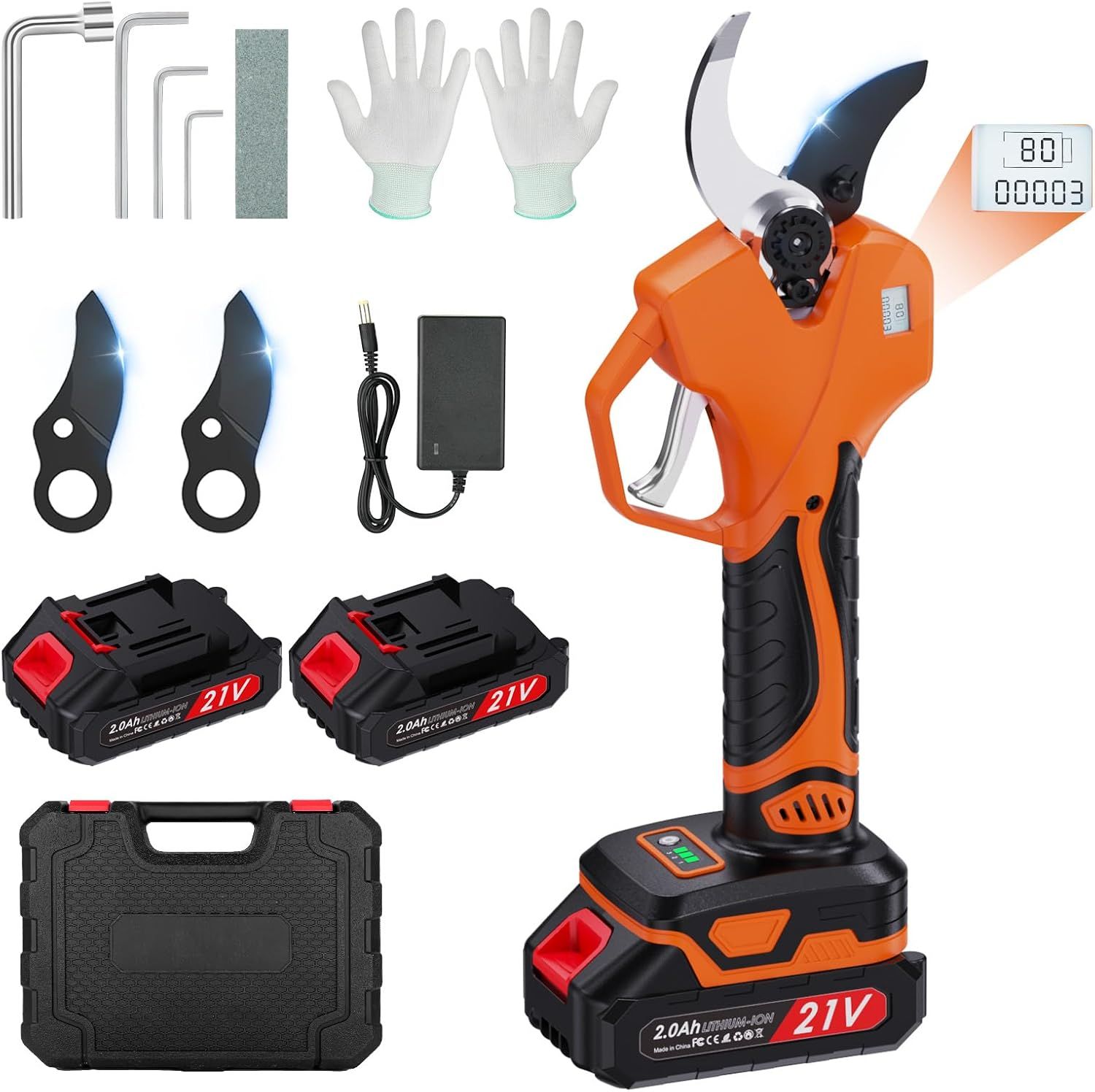 Ulteronixshop-Sécateur Électrique Sans fil 50mm: Sécateur électriqu...