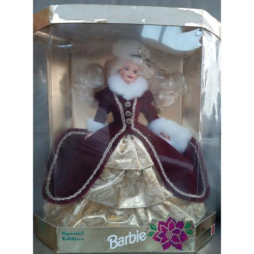 Mattel Barbie Happy Holidays Edition 1996 En Boite Vitrine