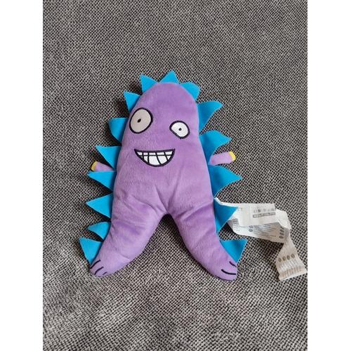 Peluche Monstre Violet Et Bleu - Sagoskatt - Ikea- Doudou