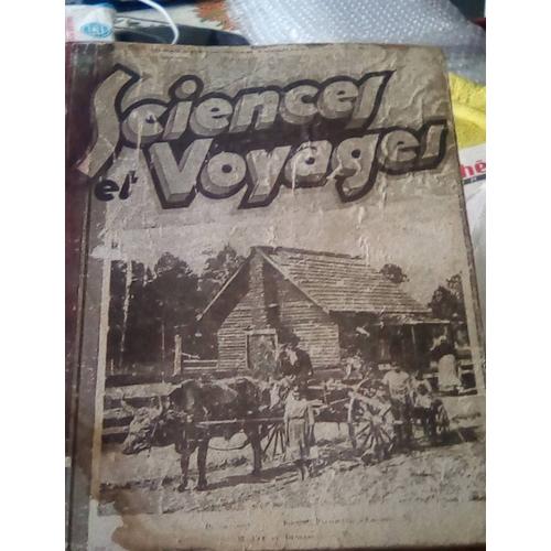 Sciences Et Voyages.Album Relié Du N°651 Au N° 676. Année 1932
