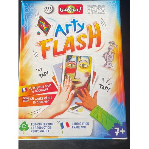 Arty Flash! Jeux De Rapidité Sur L¿Art Pour Toute La Famille! Dès 7 Ans. De 1 À 5 Joueurs. Provient De La Boutique Du Musée Du Louvre!