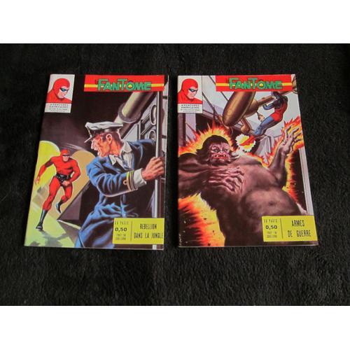 Le Fantôme 119 Et 120 - 1er Série Américaine - Éditions Des Remparts - 1966 - Menthor  Comics Histoire Complète En 2 Numéros