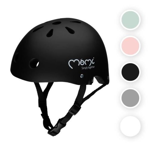 Momi Casque Mimi Pour Enfant Confortable Sûr Noir