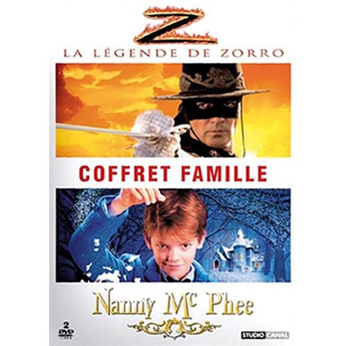 Coffret Famille - Le Légende De Zorro + Nanny Mcphee