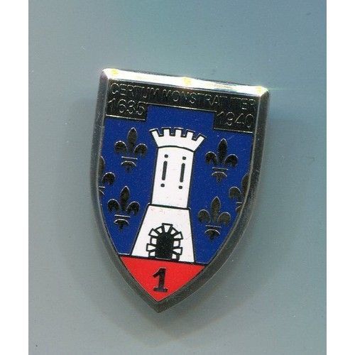 Insigne 1er Rc Regiment De Cuirassiers ( Arthus Bertrand Pour Les Éditions Atlas)