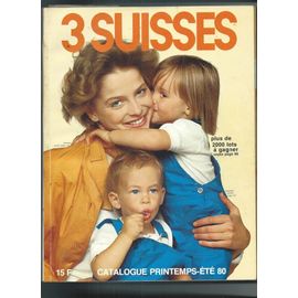 Catalogue 3 Suisses Mode Vêtement Chaussure Femme/ Homme/ Enfant, Lingerie Sportwear, Ameublement, Linge De Maison, Electroménager, Télé, Hifi, Photo Multimédia, Luminaire,Vaisselle Printemps Été 1980