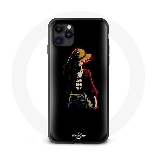 Coque Pour Iphone 13 Pro One Piece Manga Anime Luffy Fond Noir