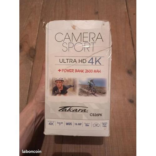 Caméra de sport Ultra HD 4k Takara CS26PK
