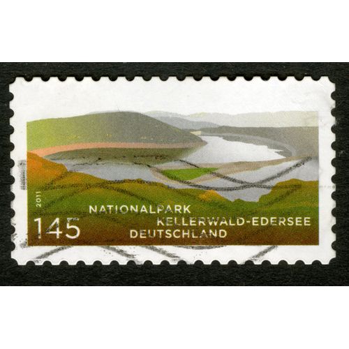 Timbre Oblitéré Deutschland, National Park Kellerwald-Edersee , 2011, 145