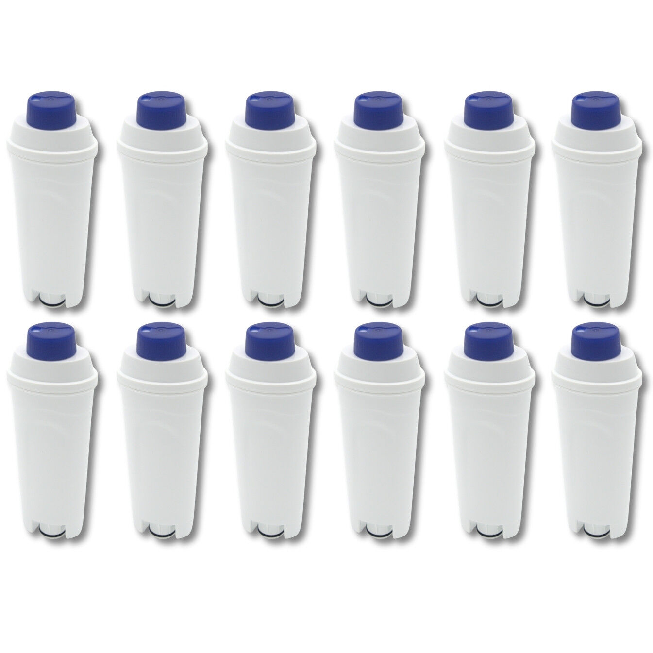 Lot de 12 filtres adoucisseurs d'eau modèles ECAM Cafetière Machine