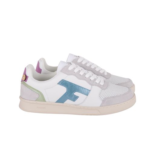 Faguo Baskets Cuir Hazel Blanc