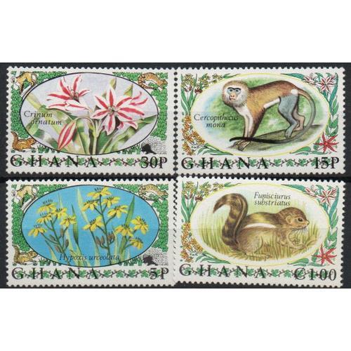 Ghana Timbres Nature Et Faune