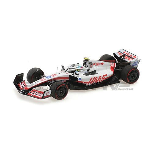 Minichamps 1/43 417221047 Haas F1 Team Vf-22 - British Gp 2022 (M. Schumacher) Diecast Modelcar-Minichamps