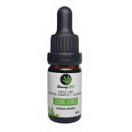 Huile Cbd 20% Full Spectrum Bio + Guarana 