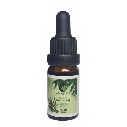 Huile Cbd 30% Full Spectrum Bio + Spiruline 