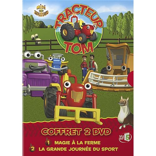 Tracteur Tom - Coffret - Magie À La Ferme + La Grande Journée De Sport