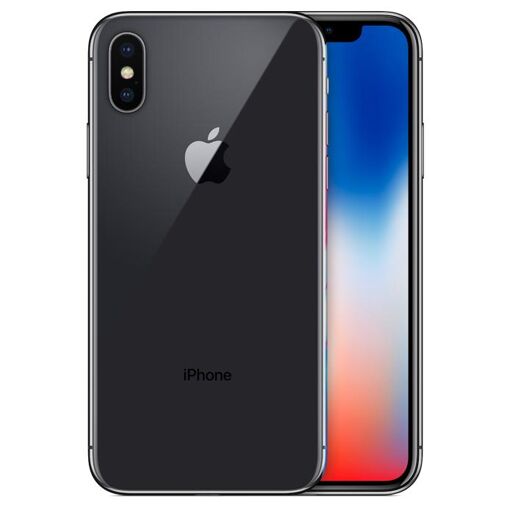 Apple iPhone X 5.8" SIM unique iOS 11 4G 64 Go Gris Rec