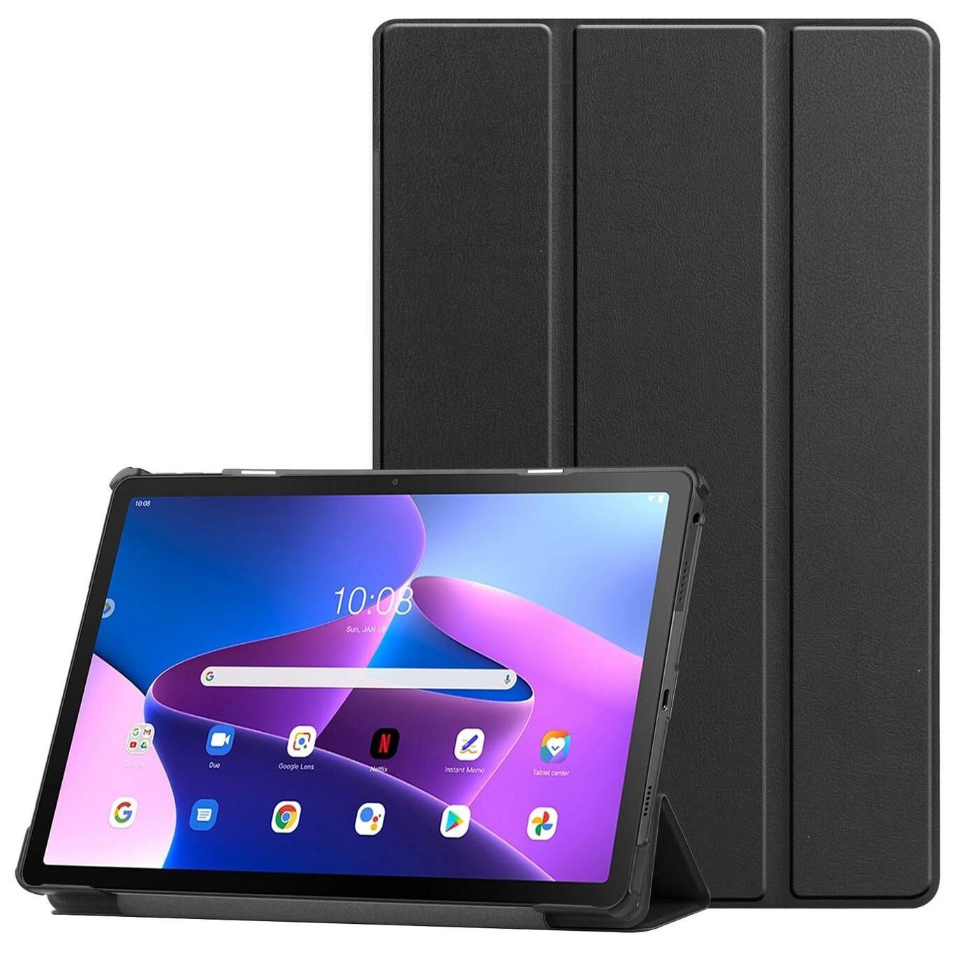 eSTUFF ES685300-BULK &eacute;tui pour tablette 10.6" Folio Noir pour Lenovo