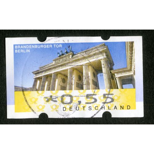 Timbre Oblitéré Deutschland Brandenburger Tor Berlin