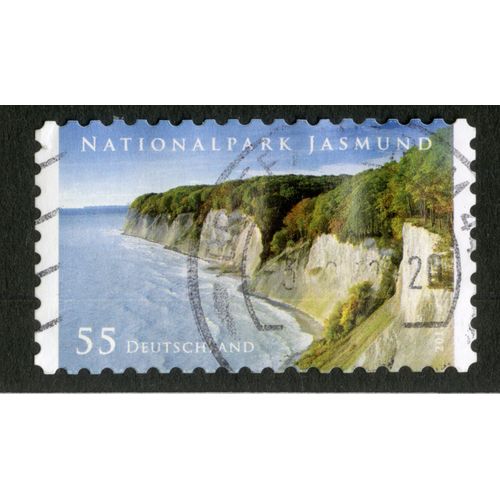 Timbre Oblitéré Deutschland, Nationalpark Jasmund, 2012, 55