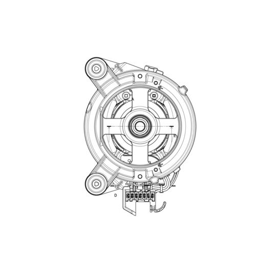 Moteur lave-linge d'origine Machine à laver Lave-linge (85810863590...