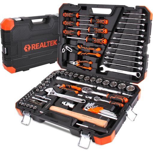 SUBZONAL-Caisse a Outil, Boite a Outils Complete 100 pièces, Profes...