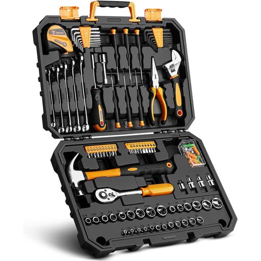 SUBZONAL-Caisse a Outil 128 Pièces, Malette Boite Coffret a Outils ...