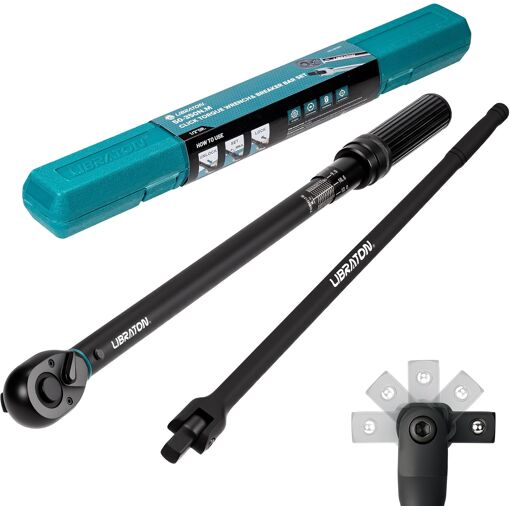 SUBZONAL-Clé Dynamométrique 1/2"", 50-350 Nm, Cle Dynamometrique av...