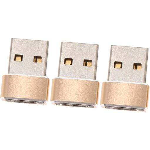 SUBZONAL-3pièces Adaptateur USB vers USB-c Convertisseur USB-c vers...