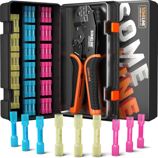 SUBZONAL-Pince à Sertir Cosse Thermorétractable Kit, Pince à Sertir...