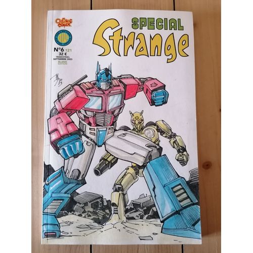 Bd Spécial Strange 6-121 - Blank Edition Dédicace Couleur Rodel Noora Original Watts Tbe