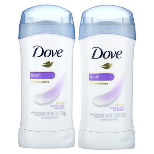 Dove Déodorant Anti-Transpirant, Solide, Frais, Paquet De 2, 74 G Chacun 