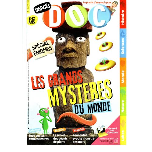Images Doc - 8/12 Ans - 4 Numéros (270-271-272-273) En Lot - Voir Mes Scans Pour Les Présentations Et Les Sommaires - "Les Grands Mystères"/"Vercingétorix"/"Les Secrets Du Lait"/"Spécial Jeux"